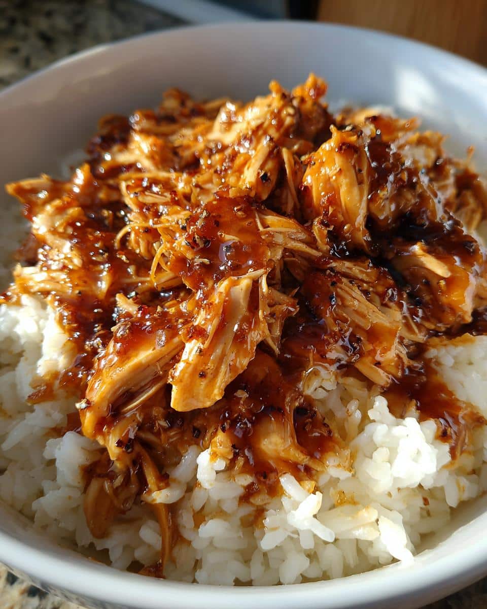 Slow Cooker Honey Garlic Chicken - detail 2