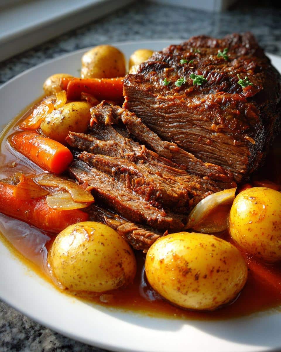 Slow Cooker Pot Roast - detail 1