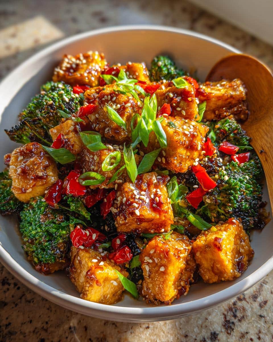 Spicy Peanut Tofu Stir-fry (30 Min) - detail 1