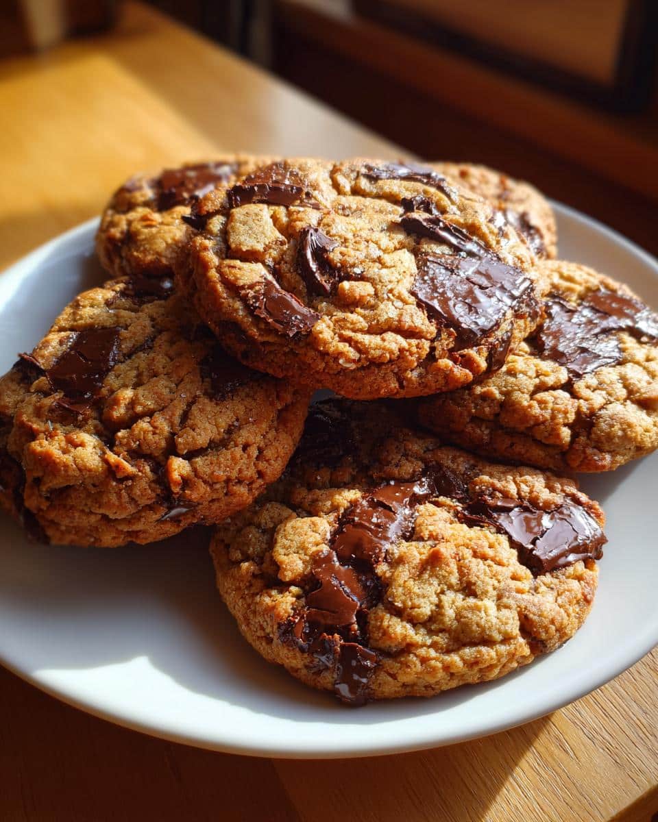Vegan Chocolate Chip Cookies - detail 1